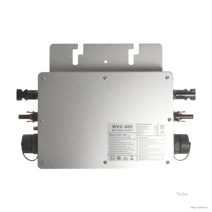 SolarEpic Grid Tie Inverter 600W/700W/800W, Wireless Waterproof IP65, DC22-60V to AC120/230V WiFi Monitor