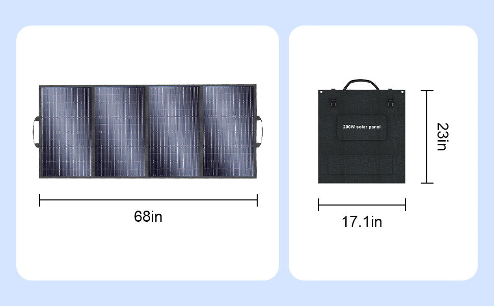 SolarPlay 400W portable solar panel with high-efficiency foldable monocrystalline design