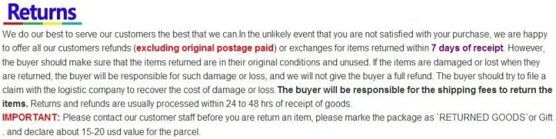 XT709 GPS Brushless RC Drone Lipo Battery, Full refunds or exchanges within 7 days for unused items in original condition; buyer pays return shipping and damage costs. Processing takes 24-48 hours. Original postage not refunded.