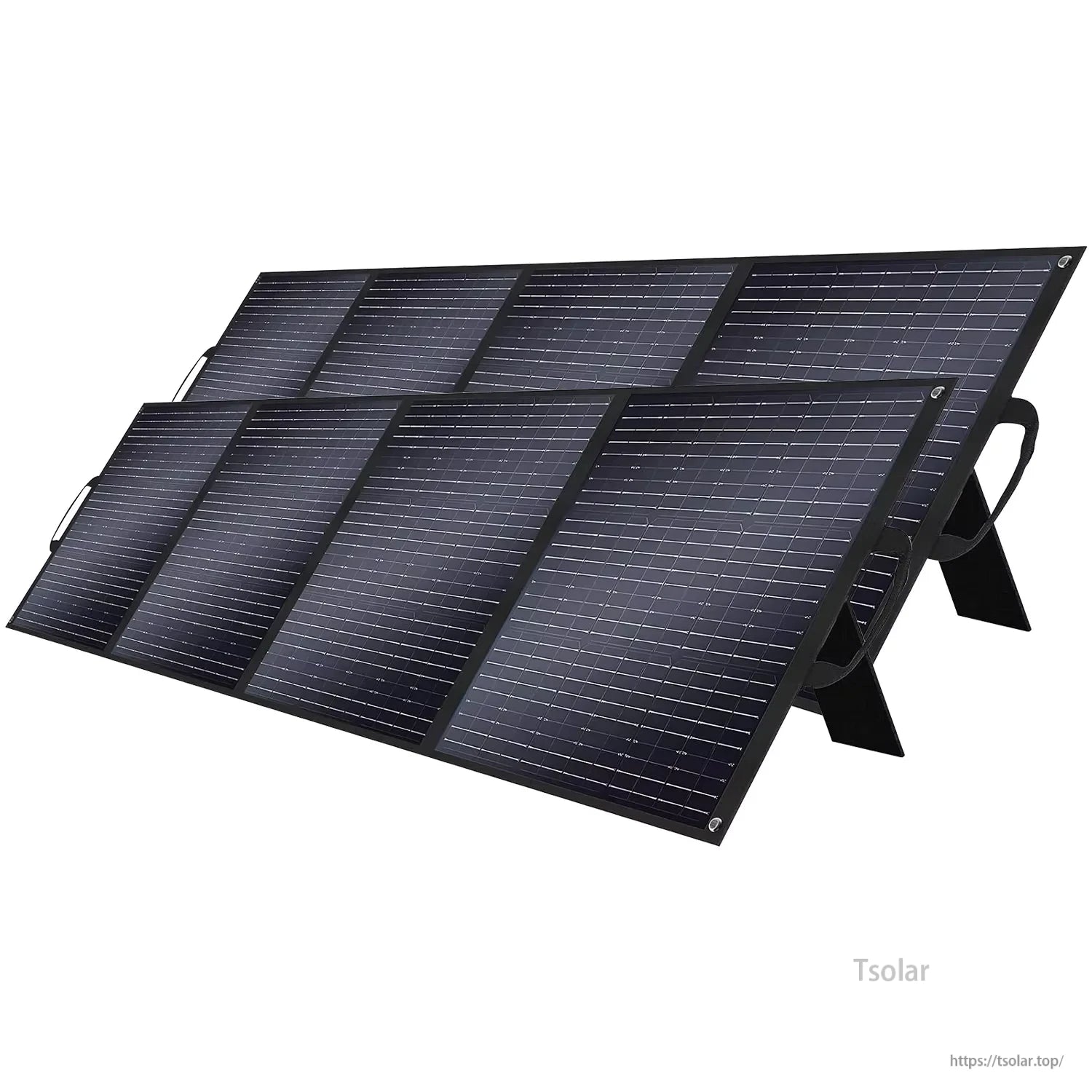 YOYOSCX Foldable Solar Panel, Device built with monocrystalline silicon and ETFE film achieves high conversion efficiency.