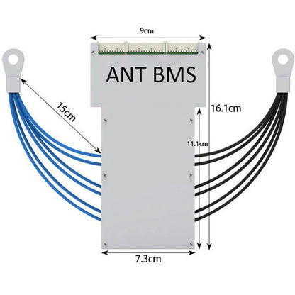 ANT BMS 17S-24S Smart Lifepo4 li-ion LTO Battery Protection Board