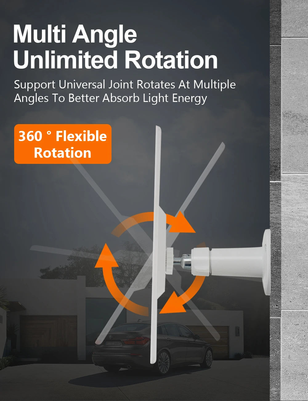 Multi Angle Unlimited Rotation Support Universal Joint Rotates At Multiple Angles