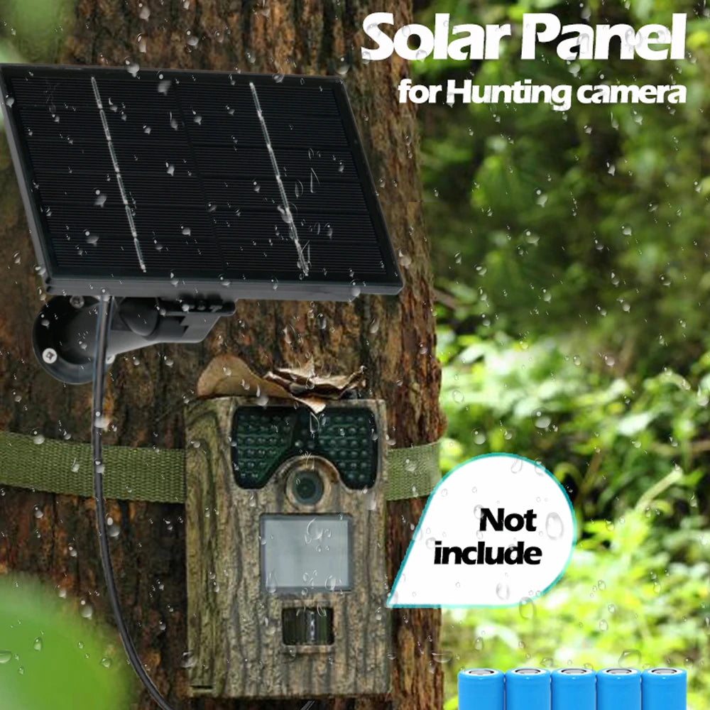 Solar Panel for Huntingcamera Not