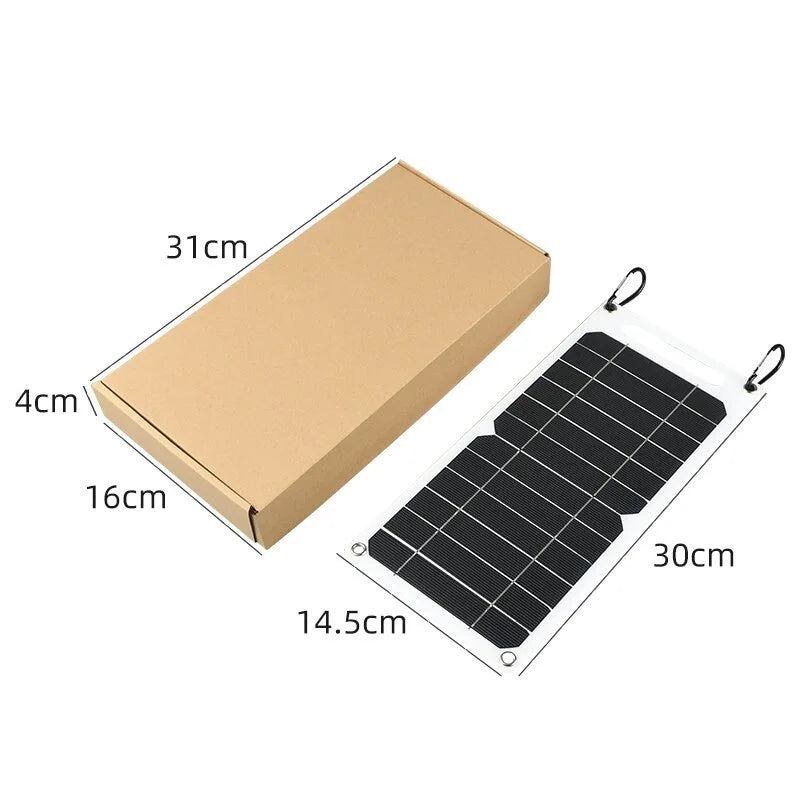 30W Foldable Solar Panel, with our highly efficient solar charging circuit, embrace clean, renewable solar energy