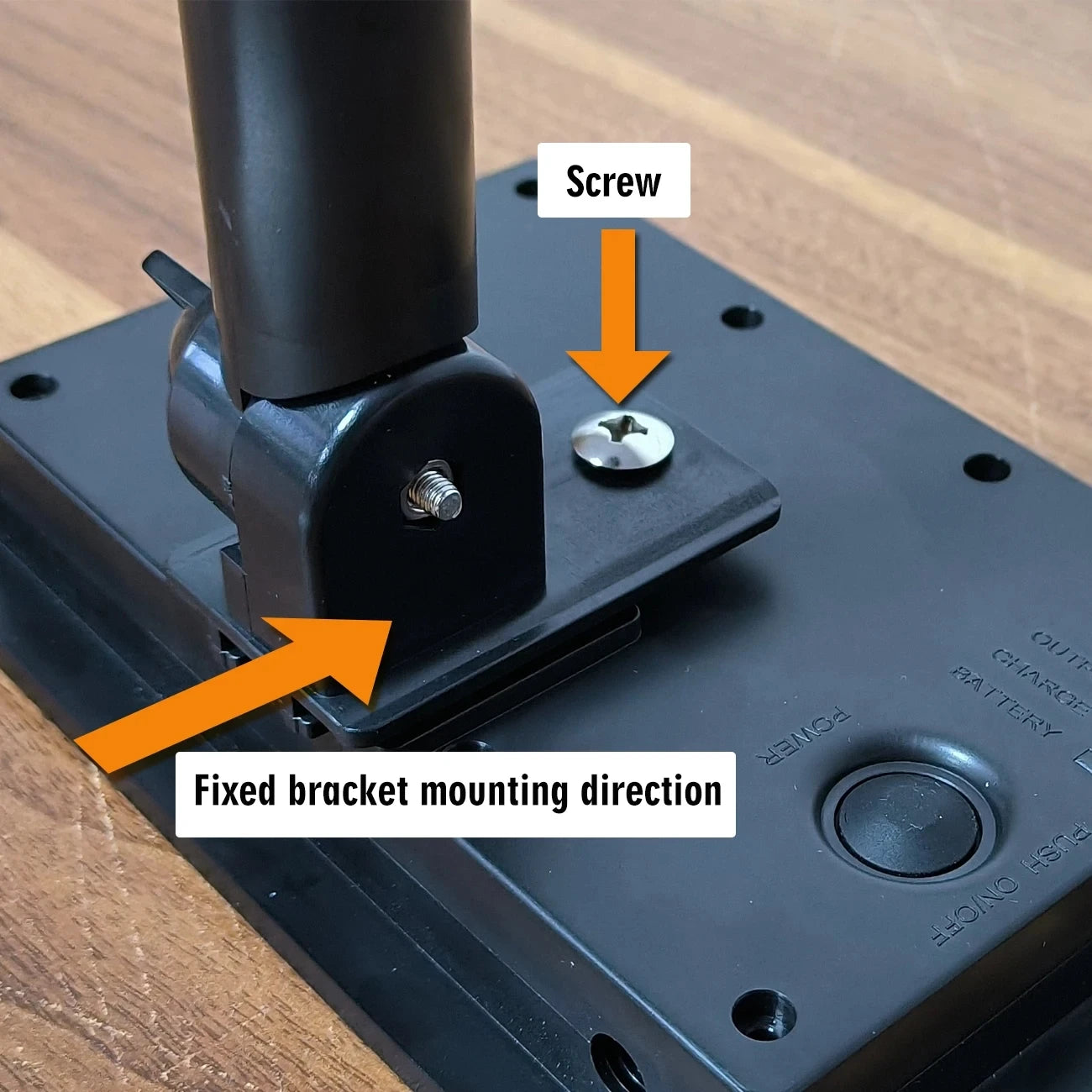 Screw Fixed bracket mounting direction (J0)1 CMARCi