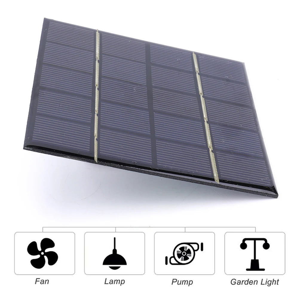 3W 5V Portable Solar Panel, technology also prevents freezing and deformation, enhancing longevity 