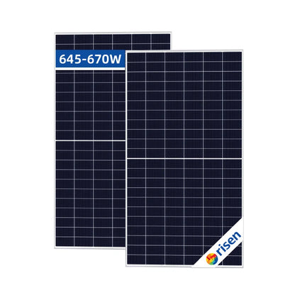 Risen 650 Watt Solar Panel (645-670W)