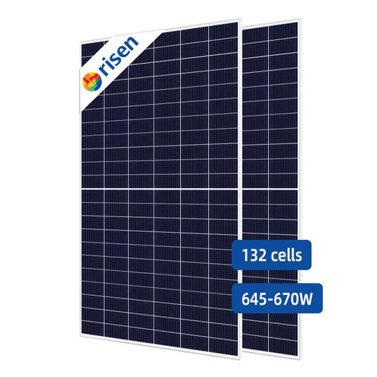 Risen 650 Watt Solar Panel (645-670W)