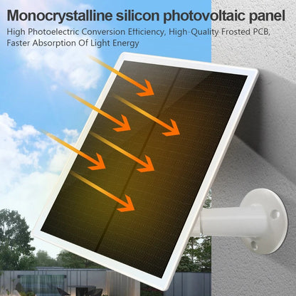 5V 6W / 6V 3W Solar Panel, monocrystalline silicon photovoltaic panel High Photoelectric Conversion Etfticiency,