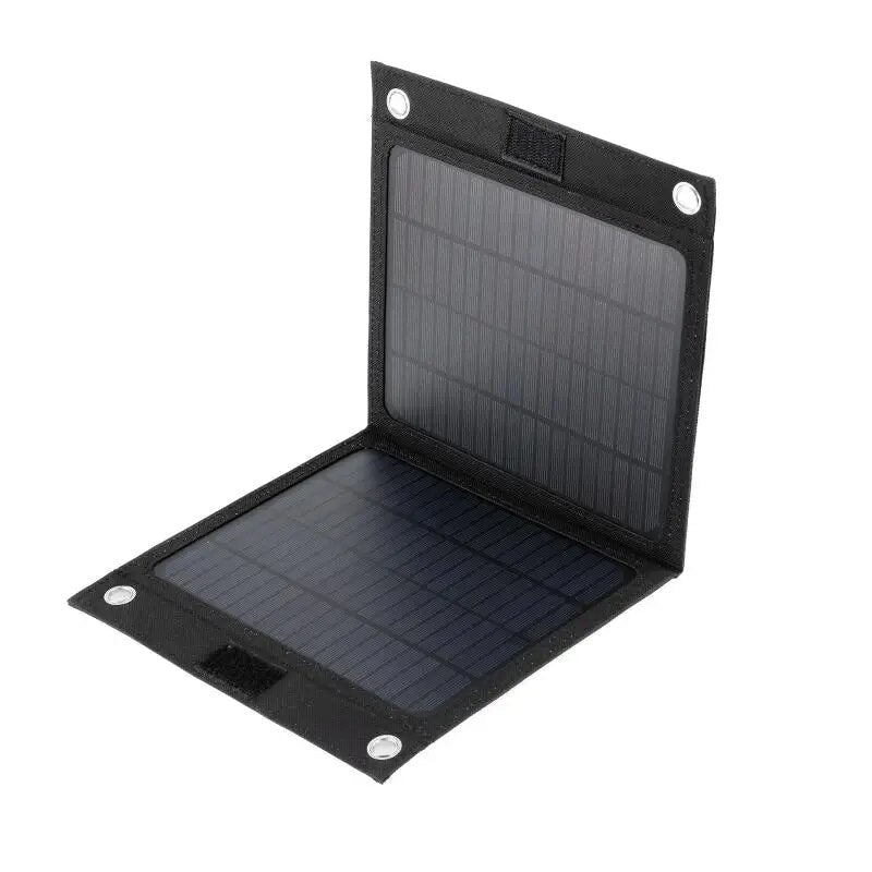 25W 18V Foldable Solar Panel - Portable Solar Panel Charger Mobile Power Bank for Phone Battery USB Port