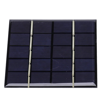 3W 5V Portable Solar Panel - DIY Mini Solar Cell for Mobile Phone Emergency Light Electric Fan Charger