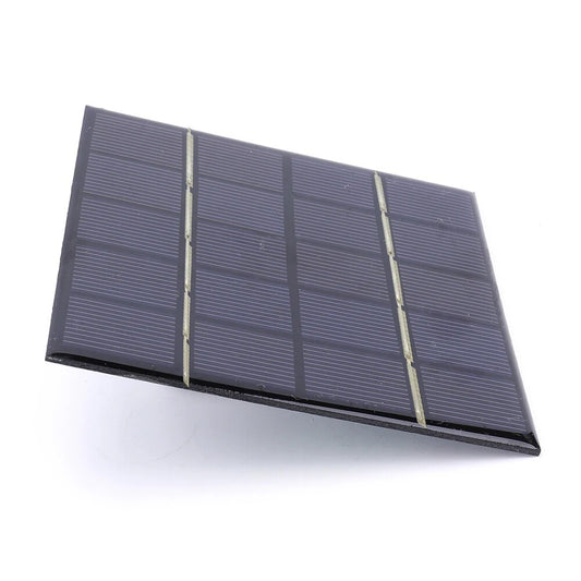 3W 5V Portable Solar Panel - DIY Mini Solar Cell for Mobile Phone Emergency Light Electric Fan Charger