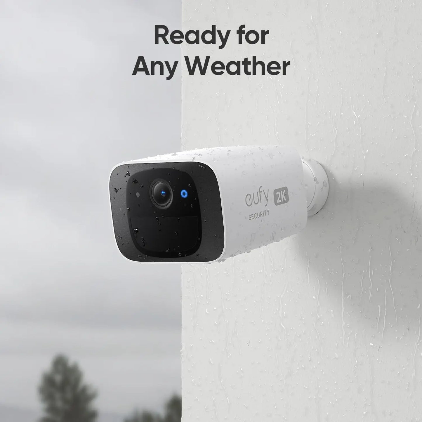 eufy C210 2K Solar Security Camera, Ready for Weather oufy @8 Any SECUR