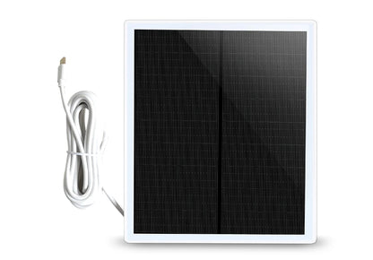 5V 6W / 6V 3W Solar Panel For Security Camera - Micro USB / Type-C Solar Cells Charger Phone Charging  for Security Camera/Small Home Light System