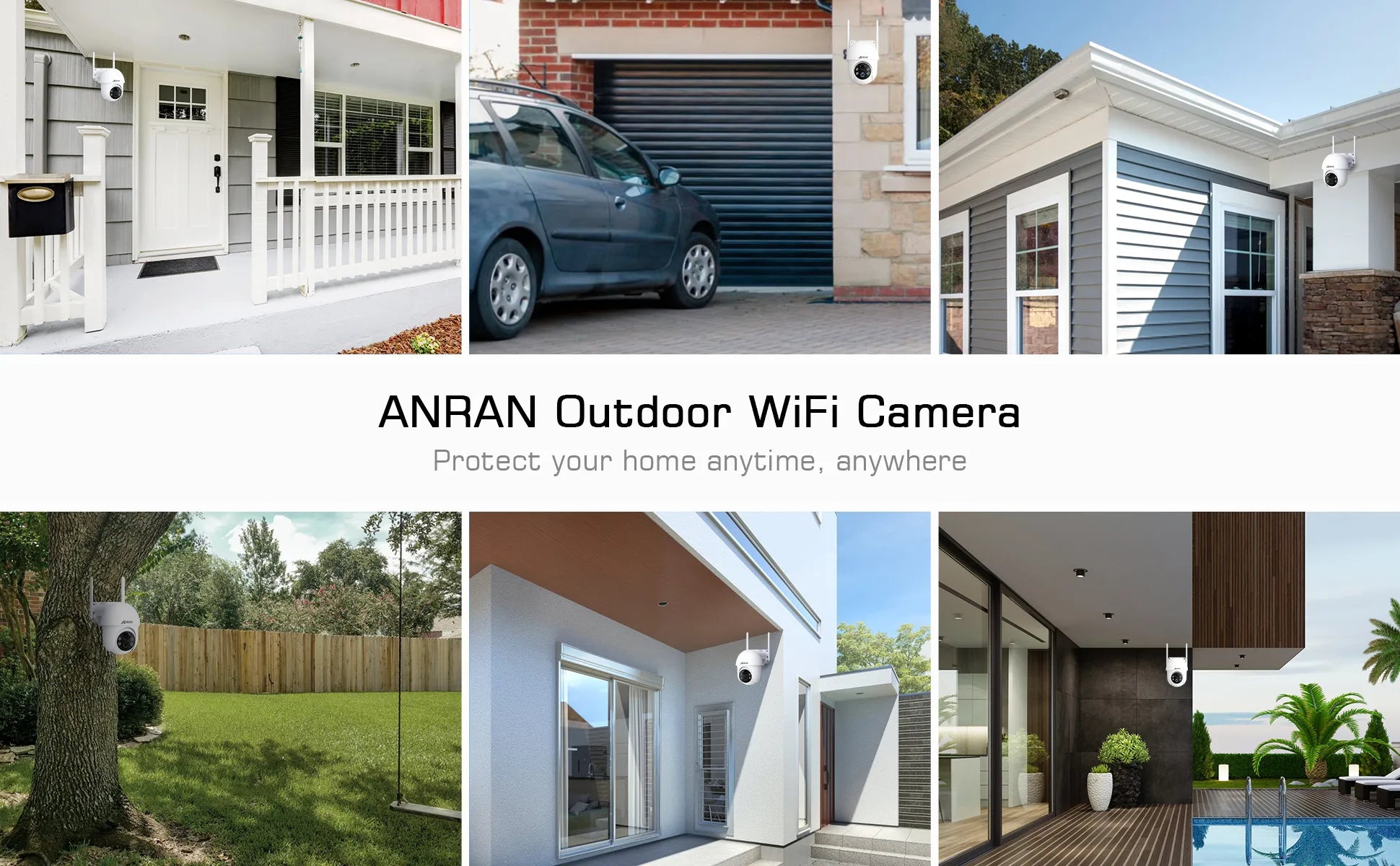 ANRAN Q1 Max 5MP Solar Camera, ANRAN Outdoor WiFi Camera Protect your home anytime,