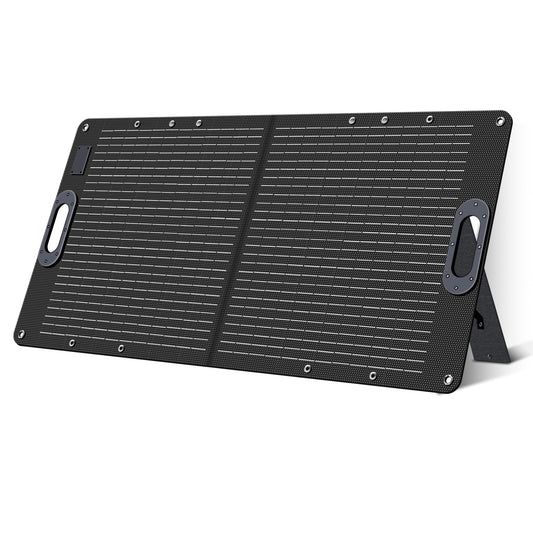 CTOLITY SPC100W 100W Foldable Solar Panel - 23.7% High-Efficiency, IP65, MC4 w/ XT60/Anderson/5525, Kickstand Portable