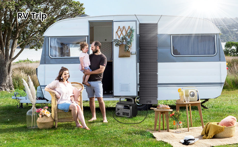 CTOLITY SPC54 54W Foldable Solar Panel, Battery life varies greatly depending on device: phone (2.5h), laptop (4.5h), drone (5.3h), and power bank (7.5h) under ideal conditions.