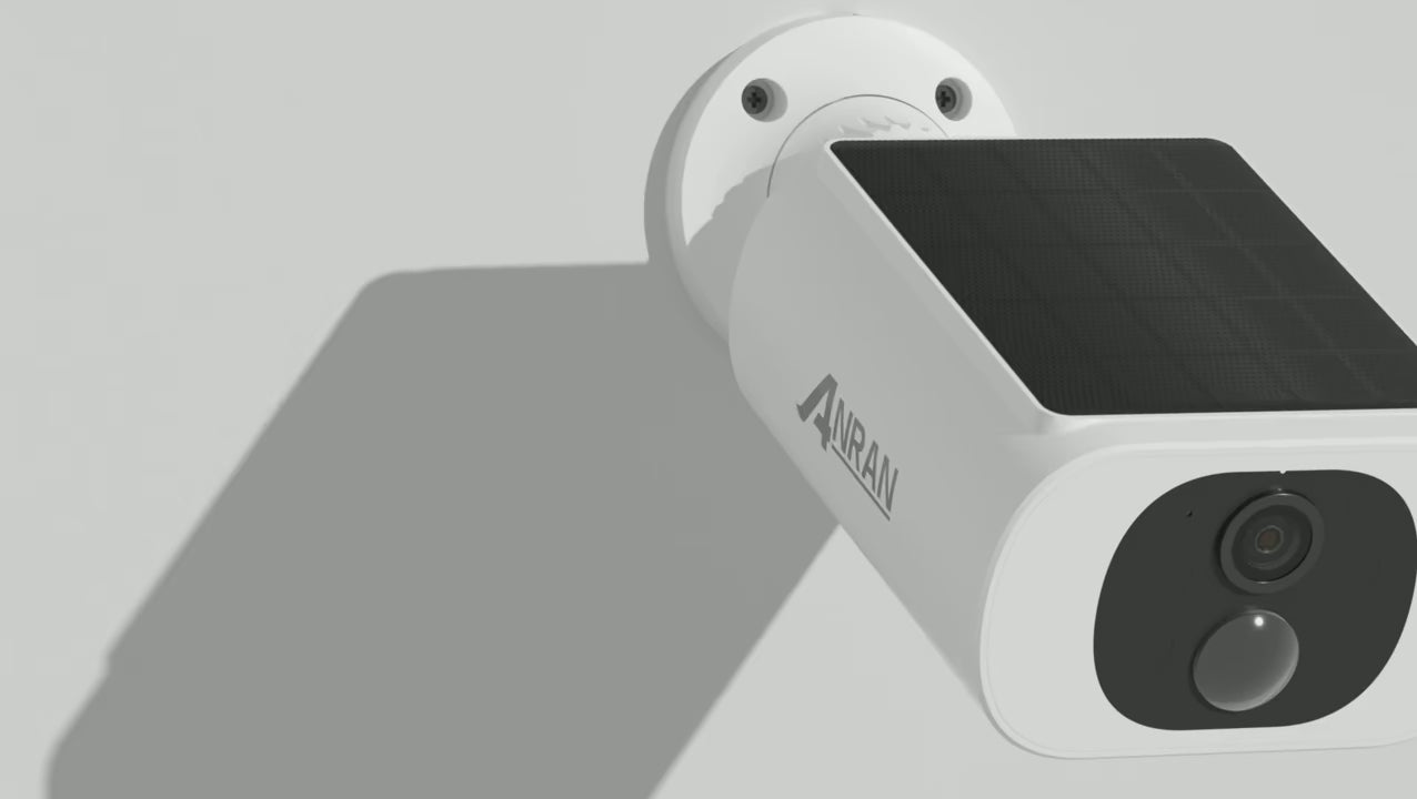 ANRAN C3 Pro 2K 3MP Solar Security Camera - Outdoor Surveillance