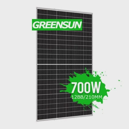 Greensun 700W GSM700-66M Solar Panel (685-700W)