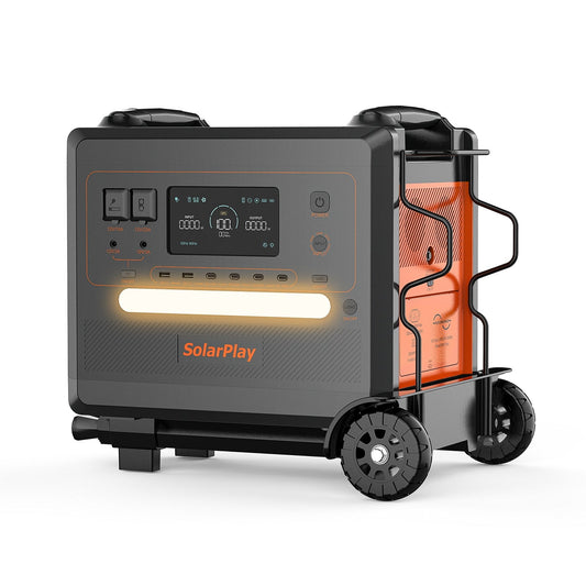 SolarPlay Q2402M Portable Power Station, portable power station solarplay
