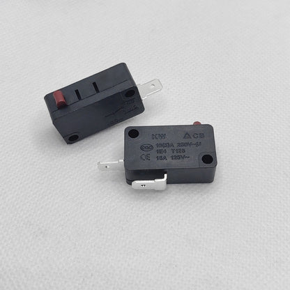 KW7-0 microswitch exterior views; pack quantity is selected separately
