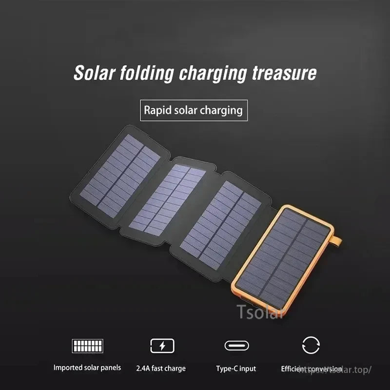 The Xiaomi Solar Power Bank has rapid solar charging and a 2.4A fast charge.